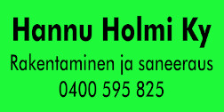 Hannu Holmi Ky logo